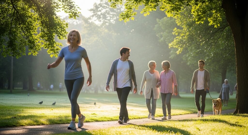 What are the Health Benefits of a Morning Walk