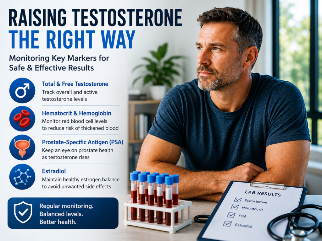 What Should Be Monitored When Increasing Testosterone Production